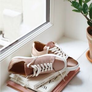 Sezane Jack Trainers Blush Pink Women's Sneakers